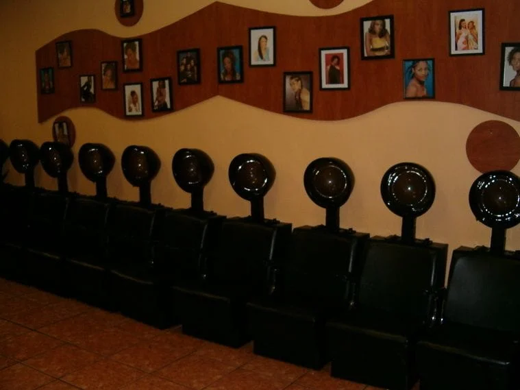 hair drying stations