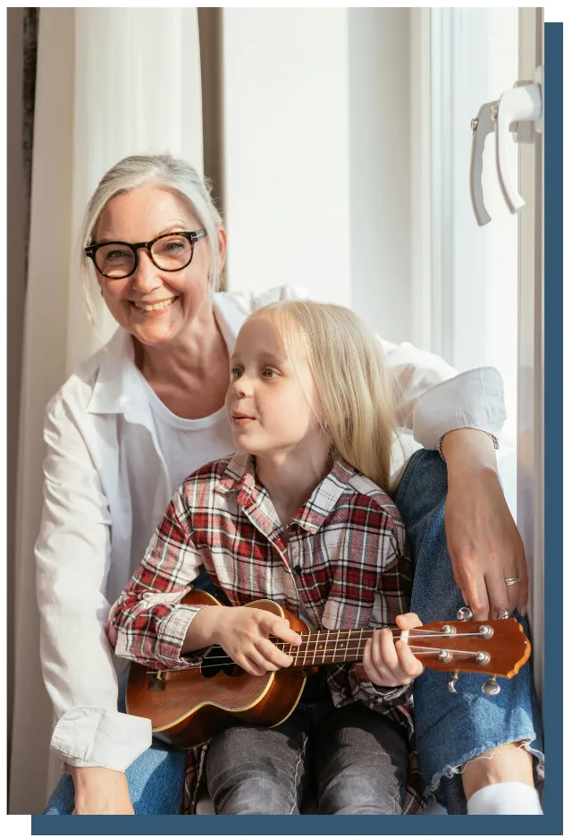 Grandma With Grandchild