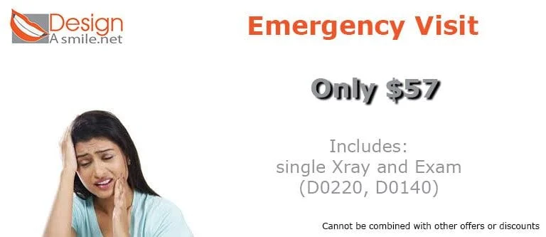 Emergency Dental Visit Coupon in South Miami Coral Gables and Kendall, FL