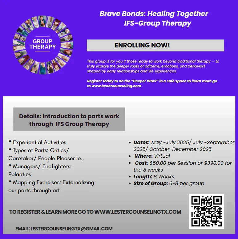 Brave Bonds: Healing Together IFS-Group Therapy