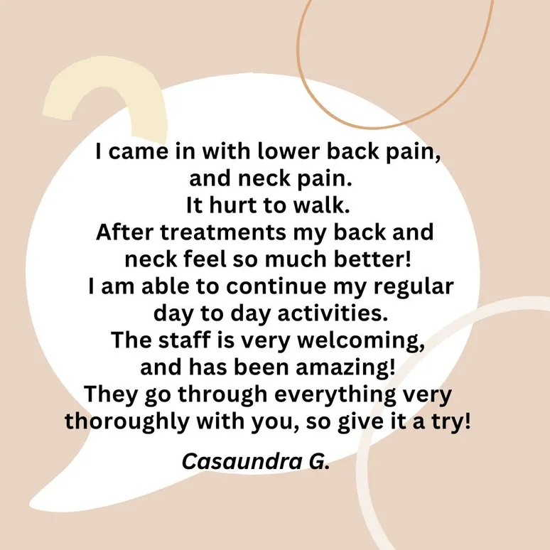 Casaundra G. patient testimonial
