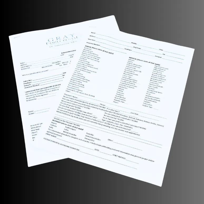 Our Office Paperwork