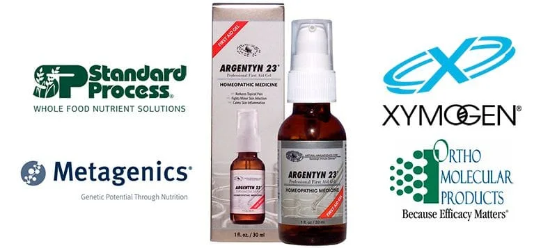 Supplement Brands Xymogen Metagencis Ortho Molecular Products Standard Process Argentyn