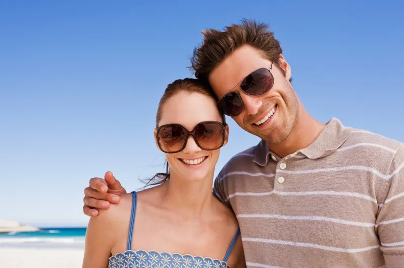 Couples Wearing Sunglasses