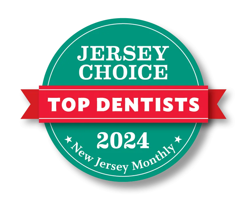 NJ Monthly Jersey Choice Top Dentists 2024 Badge