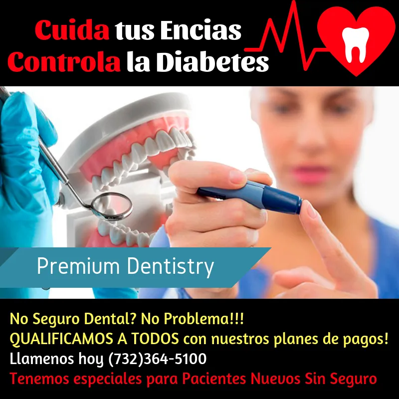 Dentista de diabetes dotor latino dientes