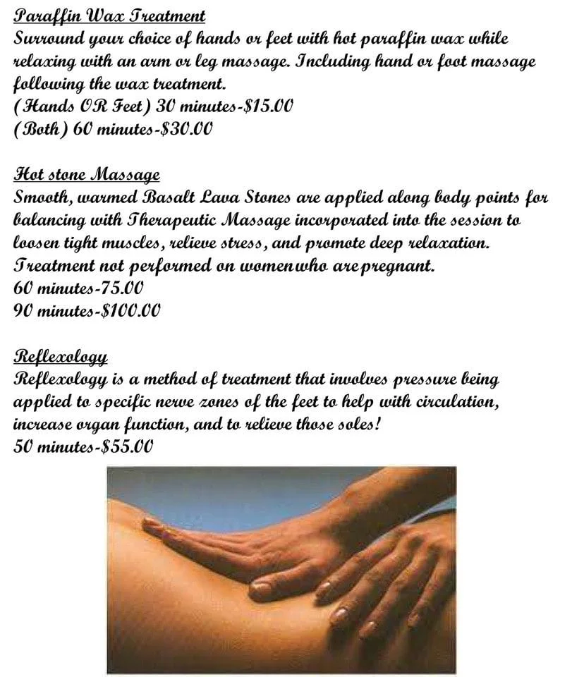 Image Showing More Massage Services
