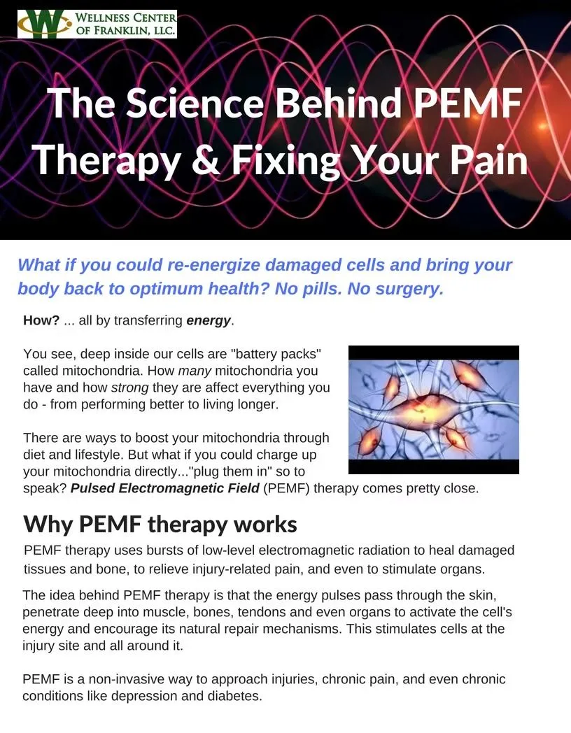  Pulsed Electromagnetic Field (PEMF) Therapy