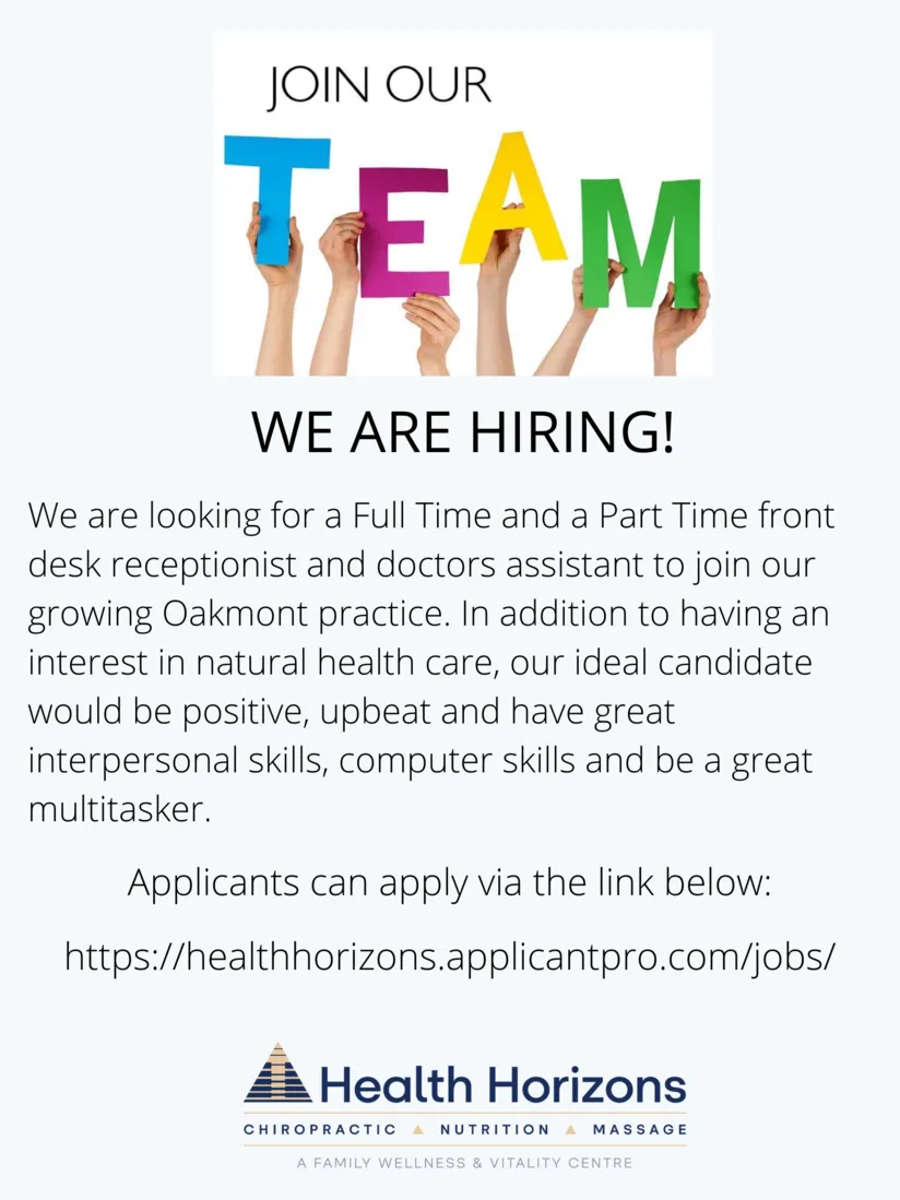 We are Hiring!