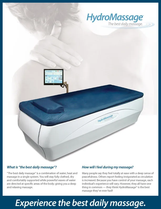 HydroMassage promotional image