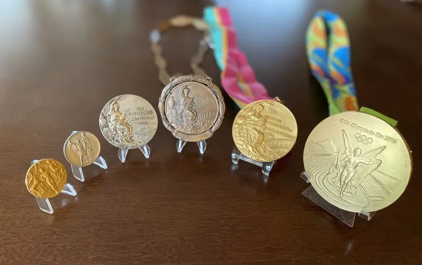 The progression of Olympic Medals from 1908 to 2016