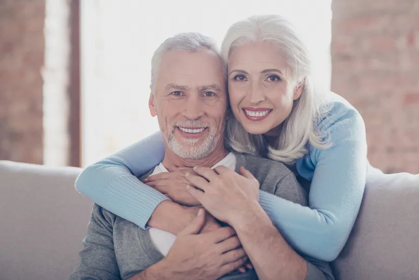 Couple Smiling