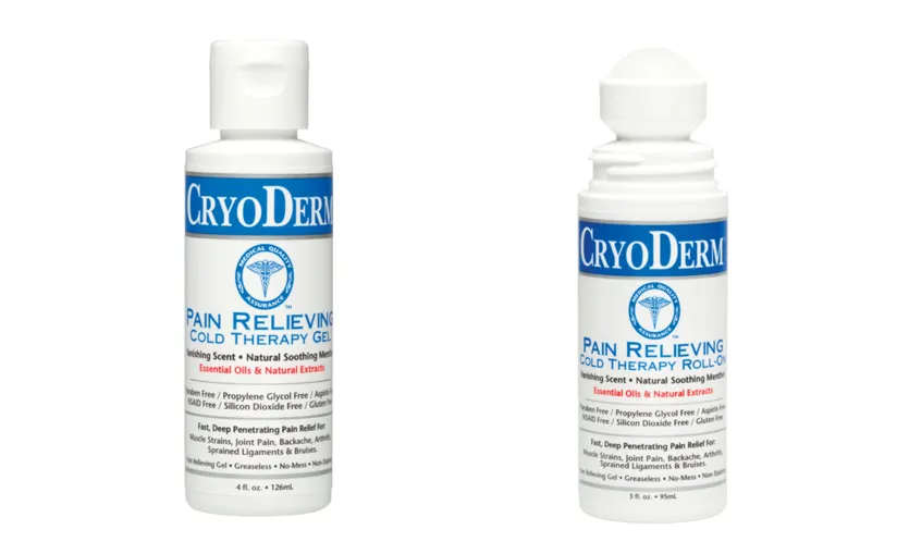 CryoDerm Gel and Roll-On
