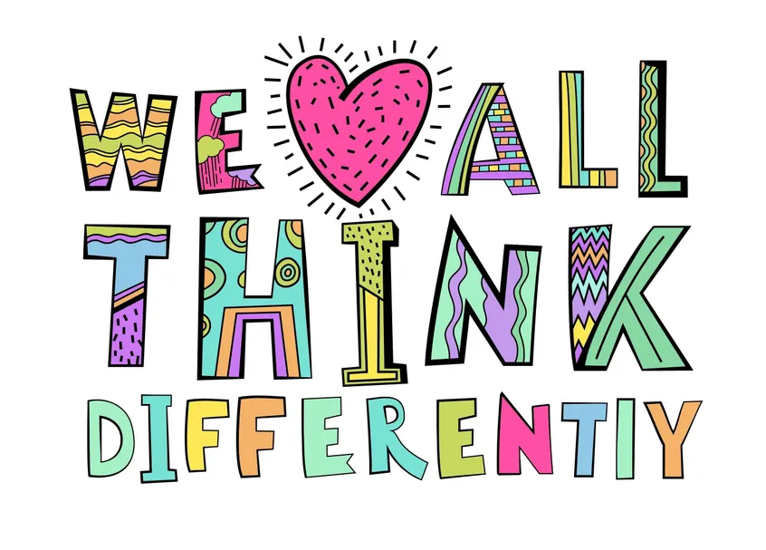 we all think differently