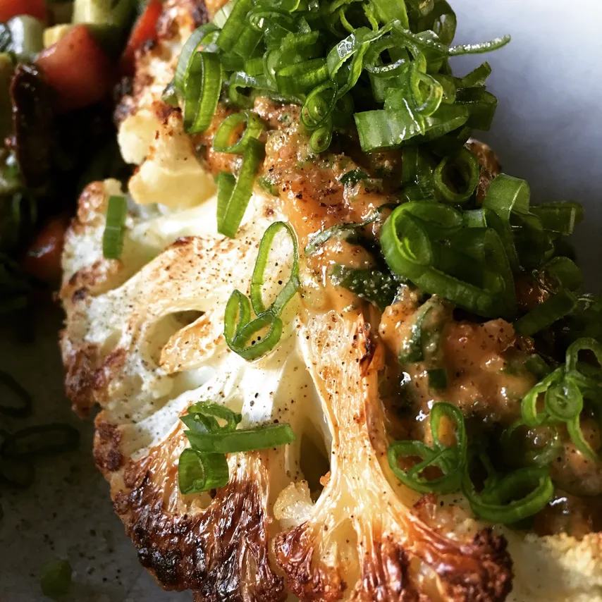 Crispy BBQ Cauliflower