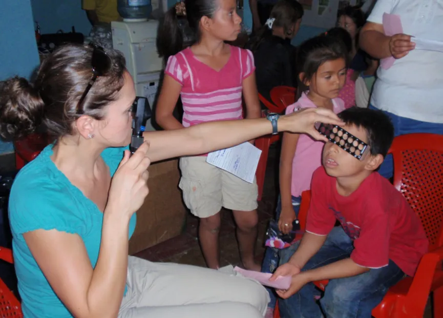 VOSH Free Eye Exams, Free Glasses, Dr Bucci, Central America