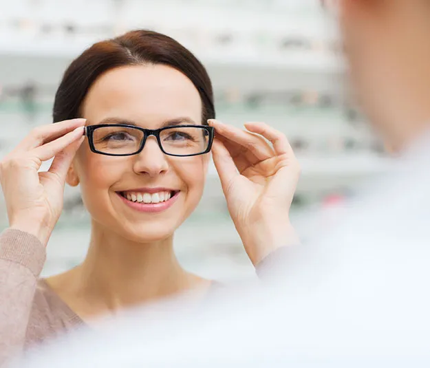 Trying on Glasses