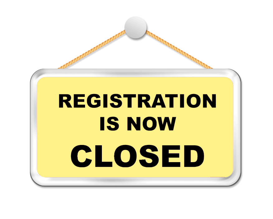 registration is closed