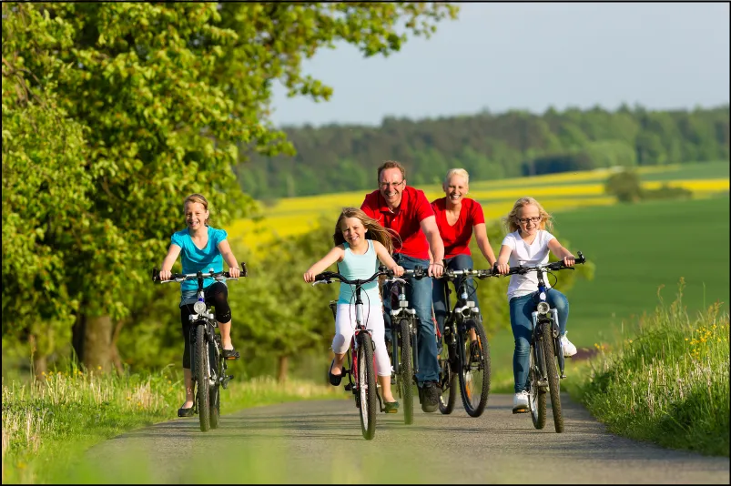 family Bicycling