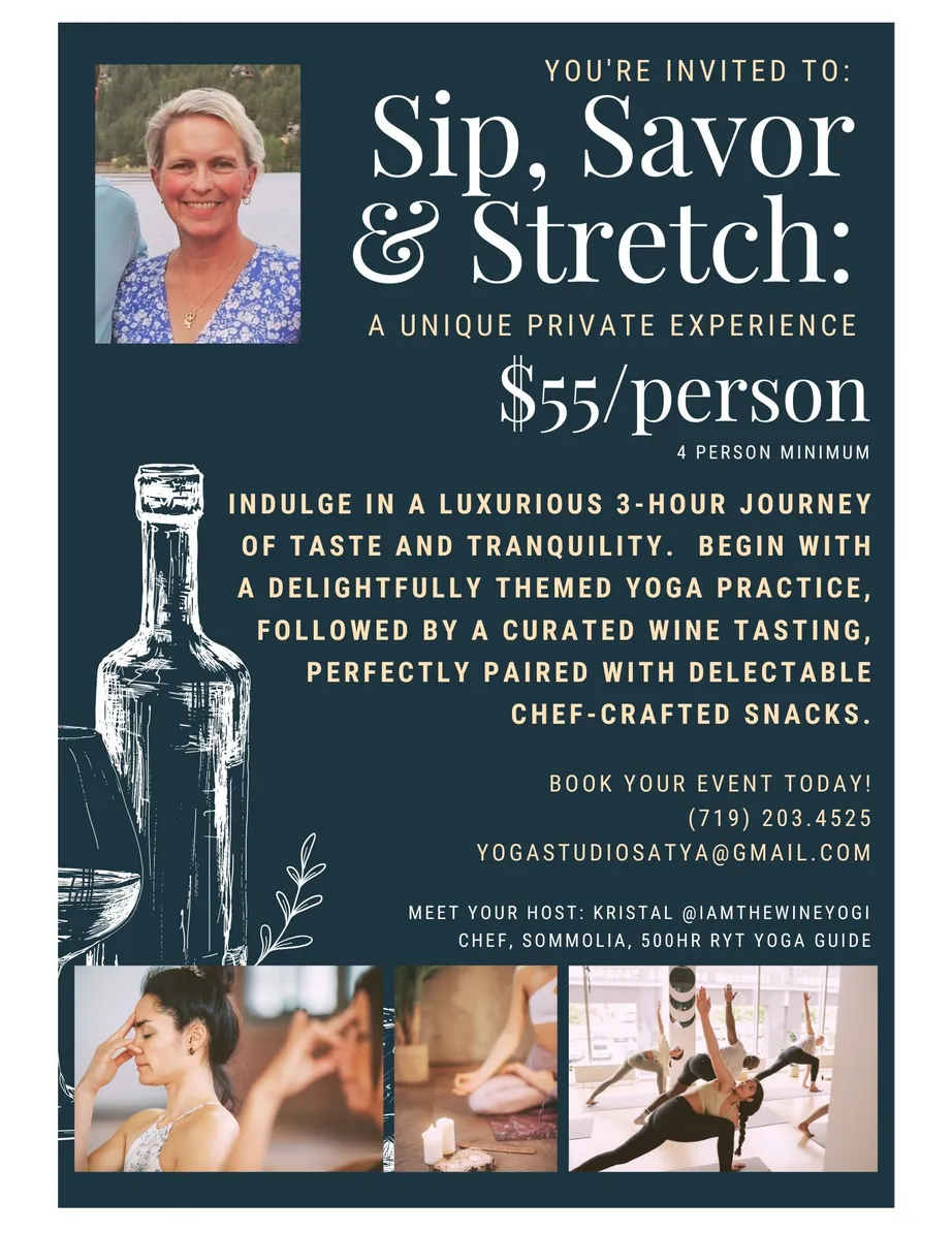 Sip, Savor & Stretch