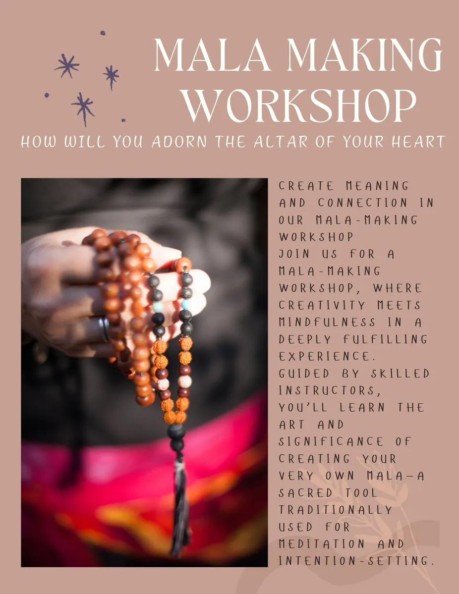 Mala Making Workshop