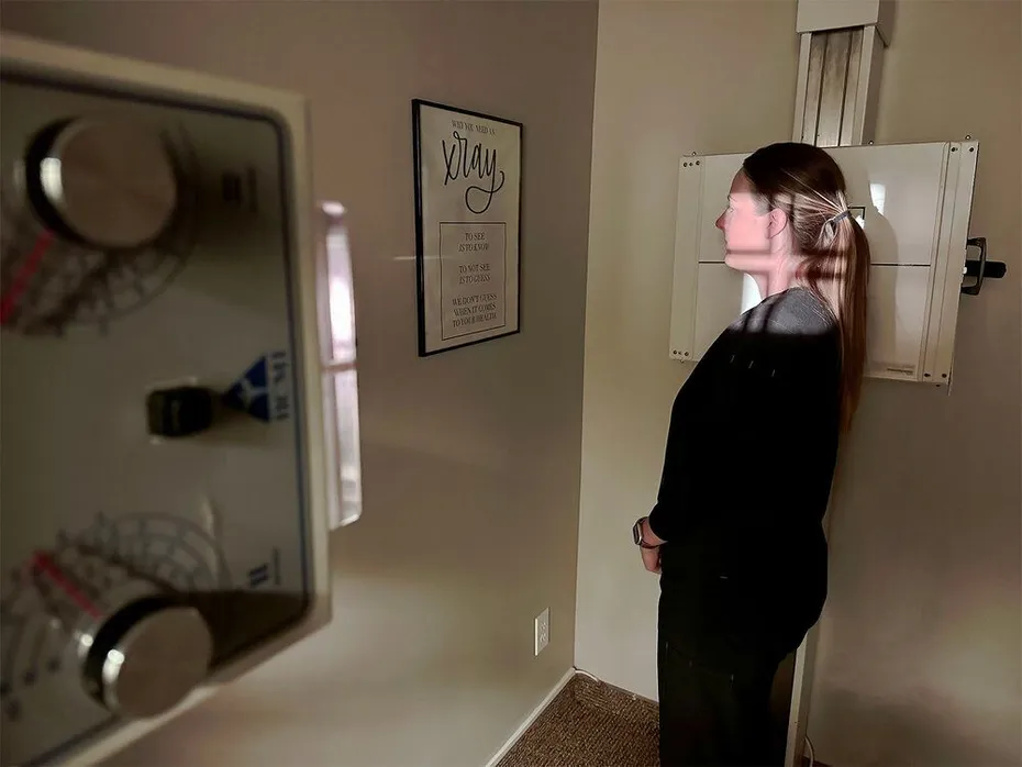 On site digital x-rays