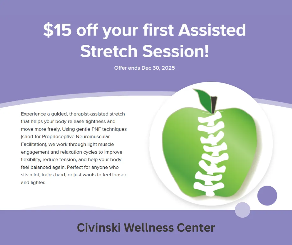 $15 off First Stretch Session