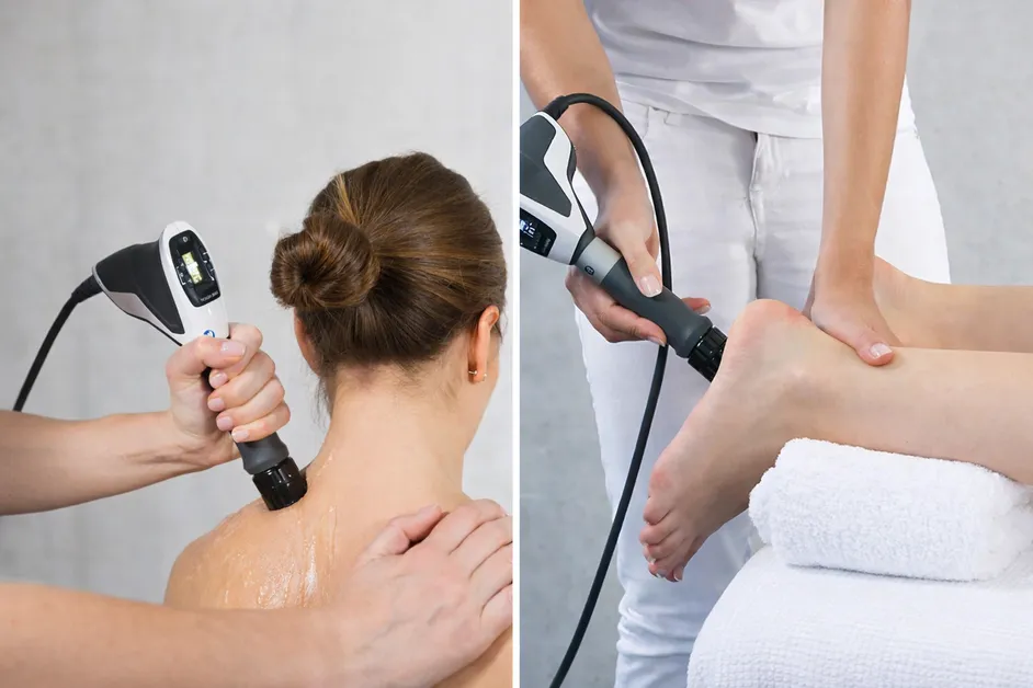 Shockwave Neck Pain and Plantar Fasciitis