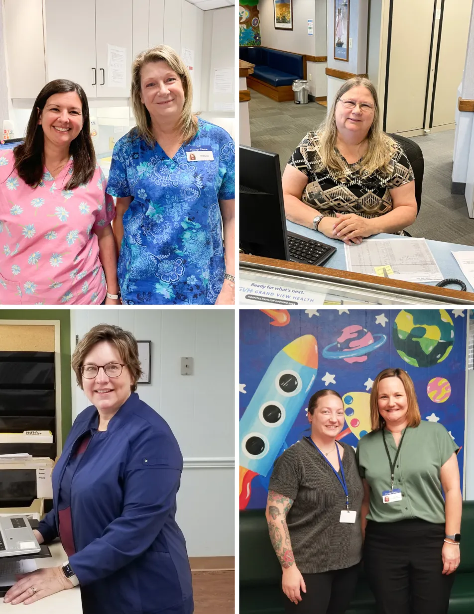 Pennridge Pediatrics staff members serving families in Quakertown