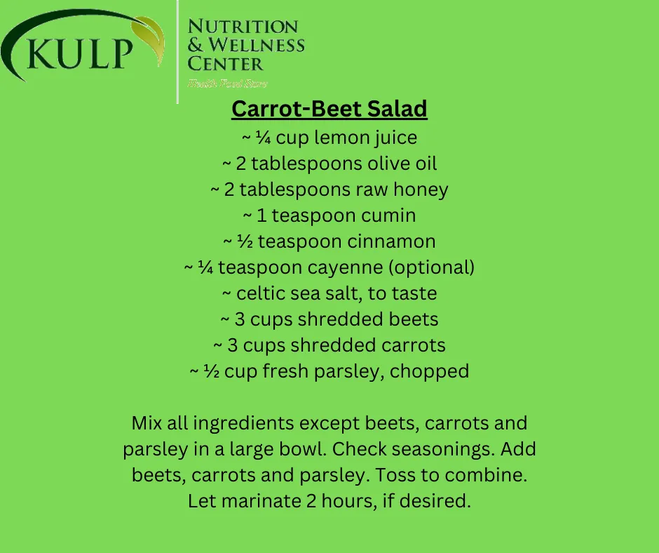 Carrot Beet Salad