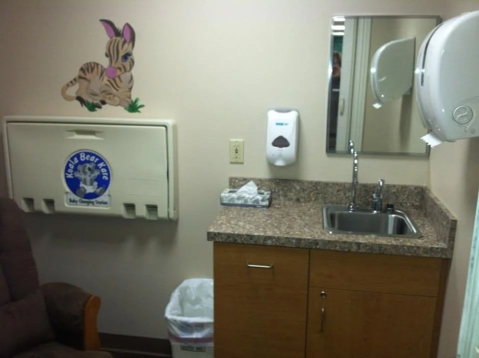 Newly look for the Diaper Changing Feeding room 