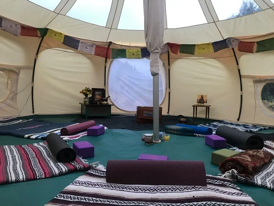 Retreat Tent in Wilderness