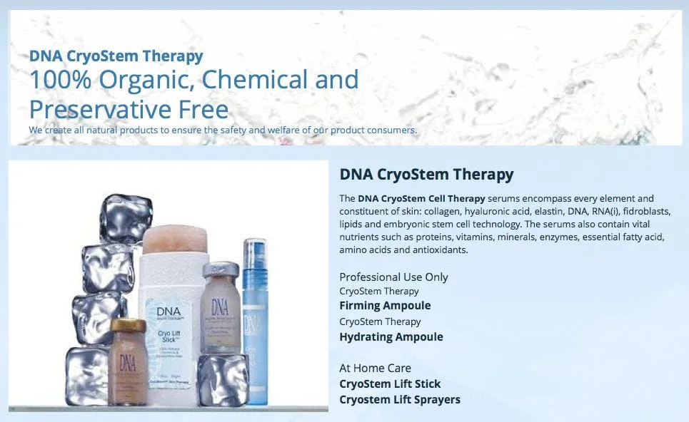 DNA CyroStem Therapy