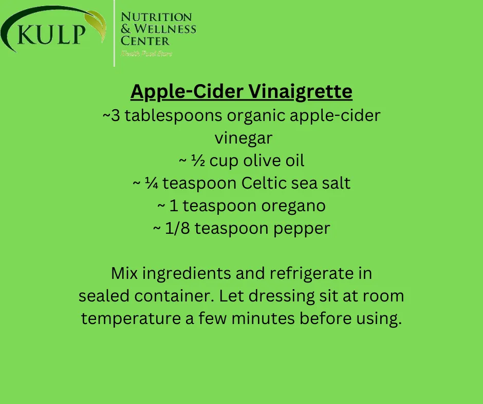 Apple Cider Vinaigrette