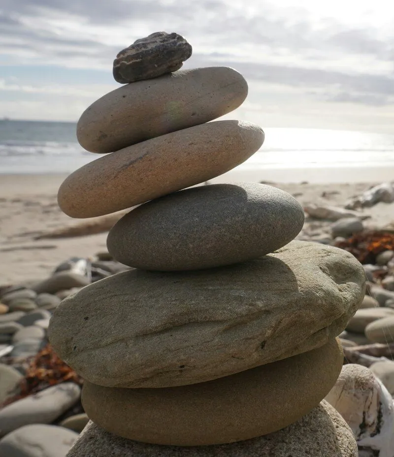 stacked rocks