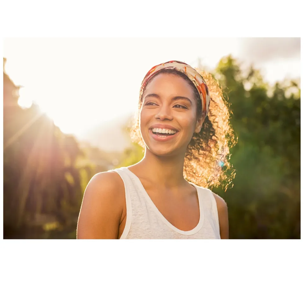 smiling woman